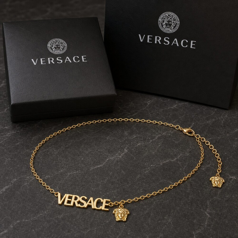 Versace Bold Statement Necklace Style 4 | New with Box